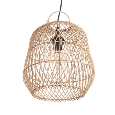 Ceiling Lamp from Rotan "Aris" 1x120W, E27, 30x30x30 cm-1