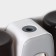 Holder for toothbrushes with a toothpaste squeezer, a glass 2 pcs, 20 × 10.2 × 6.2 cm, the color is gray