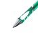 Ballic handle with erased ink, line 0.8 mm, automatic, blue rod, tinted body with a rubber holder