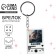 Key keychain Acrylic player "Half of my", 3.5 x 10 cm