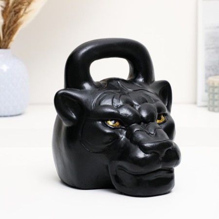 Piggy bank "Giry Tiger" Black 20 cm