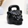 Piggy bank "Giry Tiger" Black 20 cm