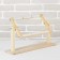Higher-staining stalks for embroidery, 20 × 30 cm, with stand, color light wood