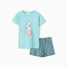 Female home (T -shirt, shorts) 