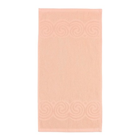 Terry Love Life Border, 30x60 cm, peach color, 100% cotton, 380 g/m2-1