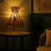 Lamp wall -mounted from the rattan "Hawaii" 1x120W, E27, 30x15x30 cm