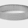 The form perforated for baking is the “circle”, d = 10 cm, the color is silver
