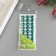 Decorative stickers "Pearls" 1 cm, 27 pcs, emerald