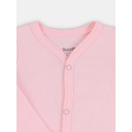 Body Body on buttons with Rant Base anti-ticaras, seams outward, height 56 ​​cm, pale pink color-1