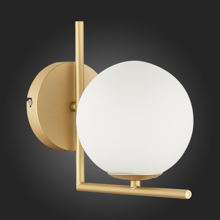 Wall lamp ST LUCE. SL1148.301.01. CODDA. 1x5 watts, G9, 15x17 cm, brass color-5