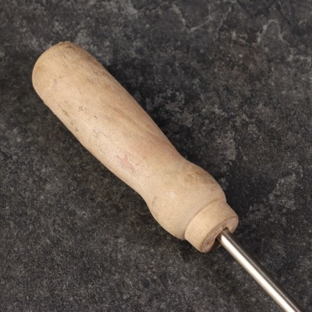 Torch for meat is universal, 56cm, with a wooden pen-3