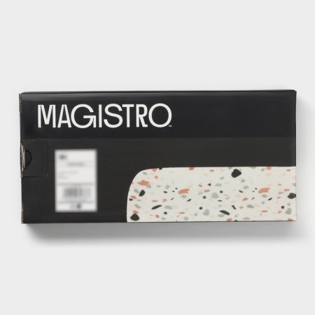 Набор блюд фарфоровых сервировочных Magistro Terazzo, 22×10,4 см-13