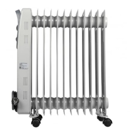 Om-12n OM-12N, 2500 W, 12 sections, 25 m², white-2