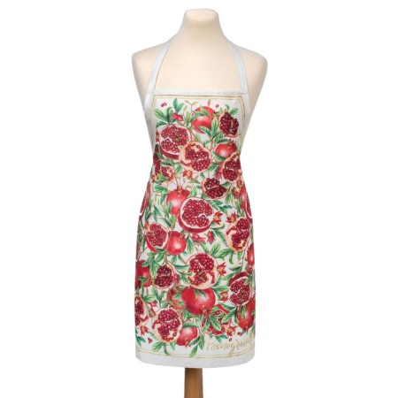 Apron "Ethel: Grenates" 70x60 cm, 100% cotton, sarzha 190 g/m²-1