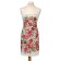Apron "Ethel: Grenates" 70x60 cm, 100% cotton, sarzha 190 g/m²