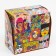 Packaging for 4 cupcakes with a hippie window, 16 x 16 x 10 cm