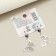 Earrings "Dream", 4 x 1.5 cm