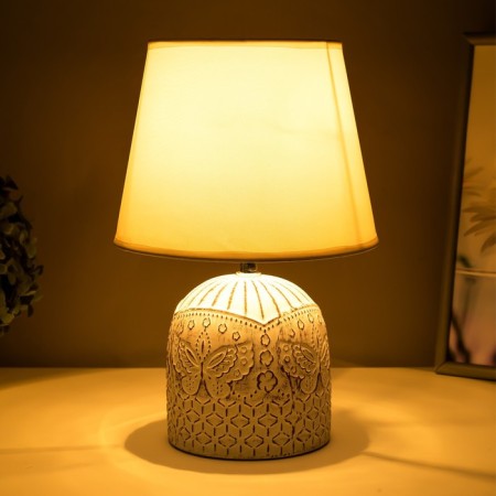 Carolina table lamp E14 40W white 20x20x30 cm Risalux-2