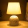 Carolina table lamp E14 40W white 20x20x30 cm Risalux