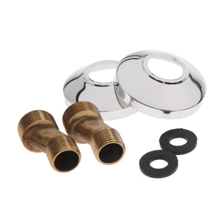 Everest bathtub "Everest" B22-024, single-leaf, flat spout, shower, chromium-5