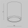 Technical C086CM-GX53-MRD-B, 1XGX53, 15W ceiling lamp, 15.5x8.5x9.6 cm, black color is black