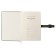 Organizer on the rings A6+, 80 sheets, leatherette, with a knife, a line, with a handle, in a gift box, green