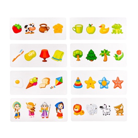 The game developing "Logical tasks. What is superfluous ", 20 tasks, 5+-2