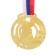 Medal thematic "ballroom dancing", gold, d = 6 cm