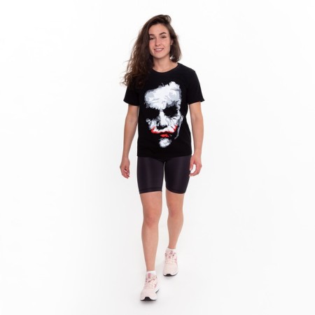 Women's T -shirt, black color, Joker, size 48-1