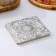 Set of Dolyan dishes, Menzhitsa D = 20 cm, cutting board 25 × 17 × 1.2, stand under the mug as a gift