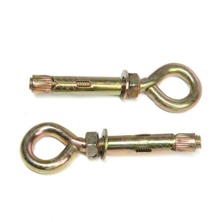 Tundra anchor bolt, with a ring, galvanized, 12x70 mm, 40 pcs-4