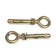 Tundra anchor bolt, with a ring, galvanized, 12x70 mm, 40 pcs
