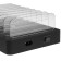 Charger station X6, 8 USB, 2.4 A, 96 W, with separate storage of devices, black