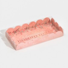 Box for confectionery products with PVC lid 