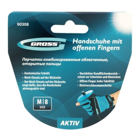 GROSS 90308 gloves, combined, lightweight, size 8-4