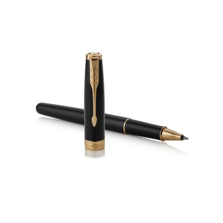 Parker Sonnet Core T530 Lacquer Black GT 0.5 mm, stainless steel case, black ink (1931496)-3