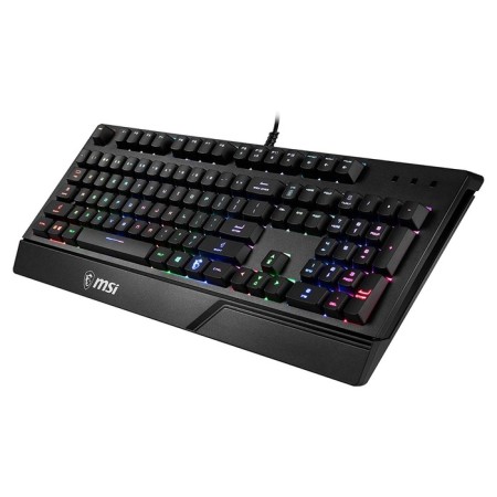 Keyboard MSI Vigor GK20 RU Black USB Multimedia for Gamer LED-2