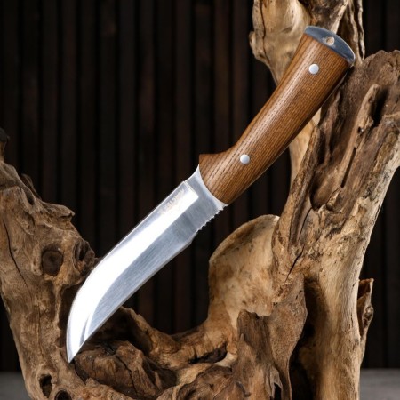 Hunting knife "Pier" 26cm, blade 140mm/2.4mm, with engraving-3