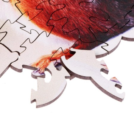 Figure puzzle "Squirrel with a nut", 68 parts, 18.5 × 17.5 cm-2