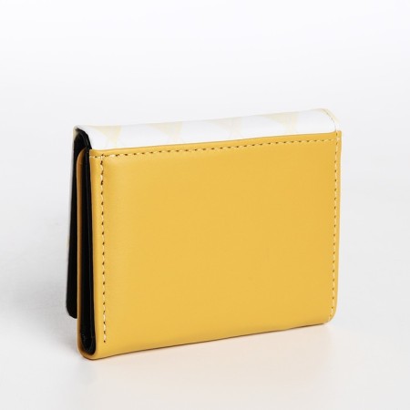 Kid wallet on the button, yellow color-1