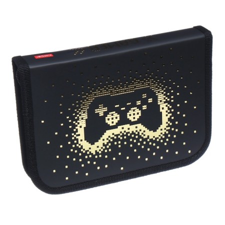 Penal 1 section 130 x 190 mm, Hatber "Gamer", laminated cardboard, black/gold (voluminous 3D risun) NPN_44048-2