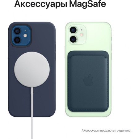 Smartphone Apple A2403 iPhone 12 128GB 4GB Violet Monoblok 3G 1SIM 6.1 "1170x2532 iOS 15 12MPIX-5