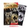 Engraving "Tiger and Christmas Toy" with a metallic effect "Gold", A4