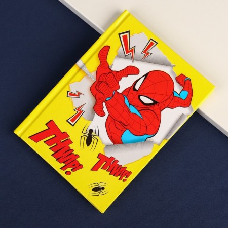 Notepad A6, 40 sheets in a hard cover, Spider-Man-4