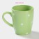 Mug ceramic shares "Green Peas", 360 ml, green color