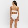 Female set (top, panties) color white, size 42-44
