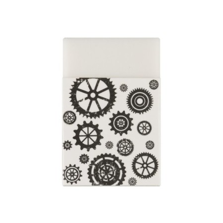 Eraser Artgraphix, rectangular, in a cardboard holder, white, mix-3