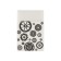 Eraser Artgraphix, rectangular, in a cardboard holder, white, mix