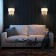 Wall lamp with amantea lampshade, 40W, E14, 25x15x25 cm
