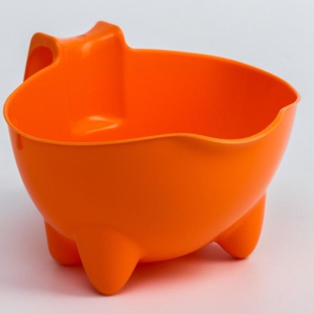 Plastic bucket for bathing and shampooing, children's bath bucket "Bul-Bul", 600 ml., Mix color